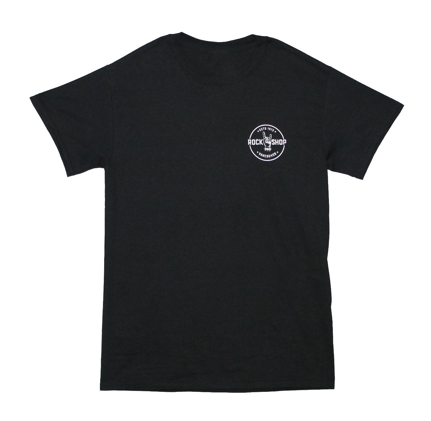 Rock Shop Front Logo Shirt - Black