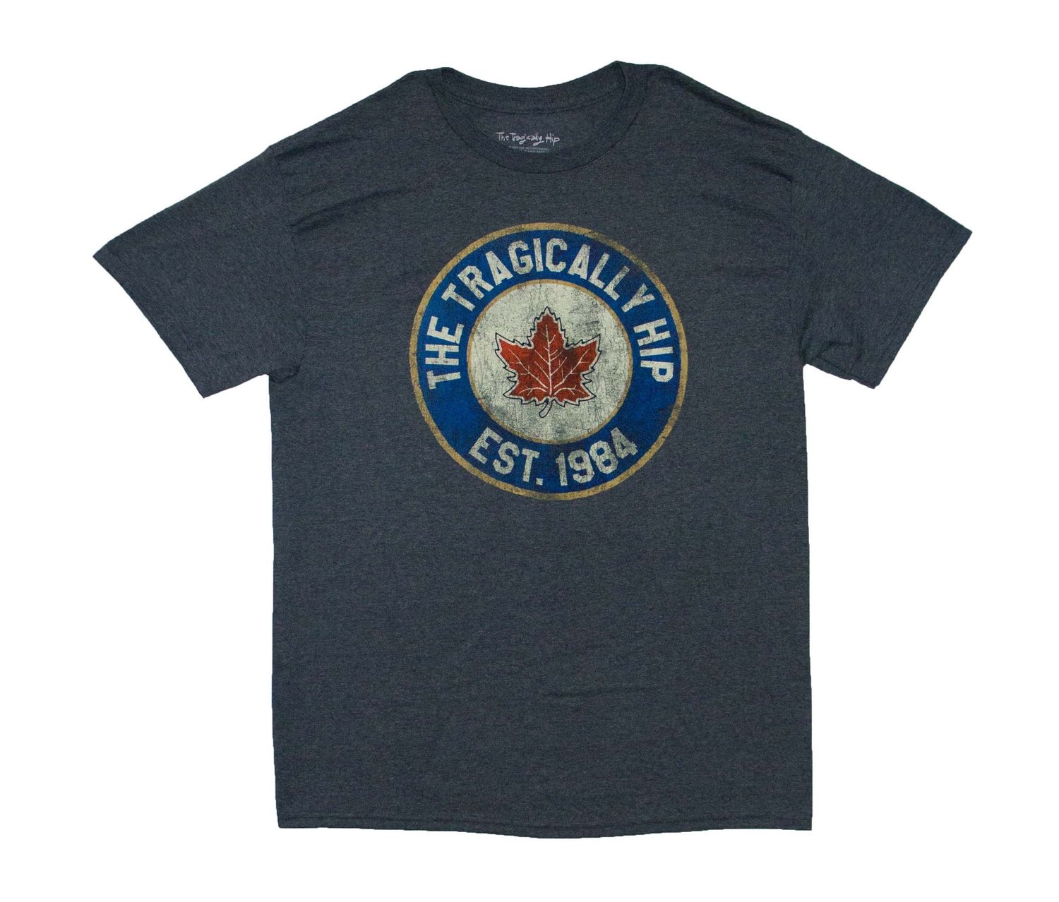 The Tragically Hip - Est. 1984 Leaf Logo - HEATHER GRY