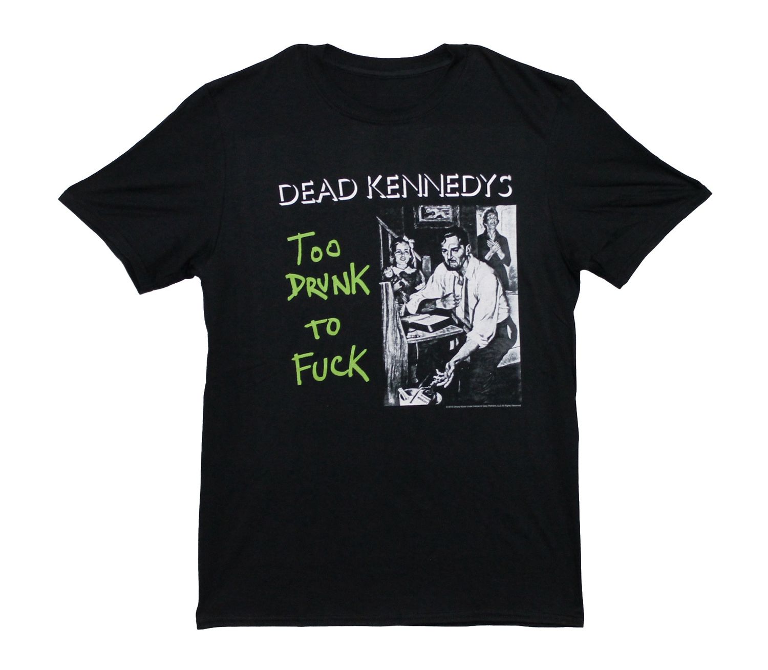 Dead Kennedys Too Drunk - Black