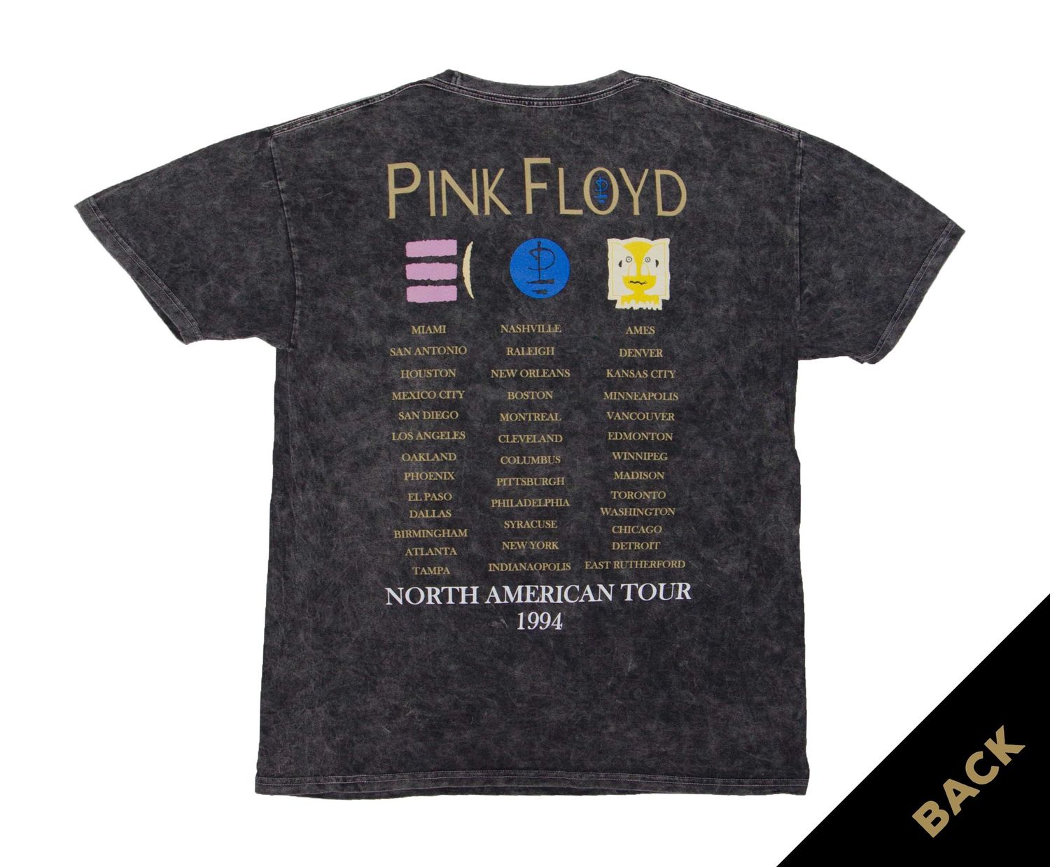 Pink Floyd - Division Bell American Tour 1994 StoneWash - GREY