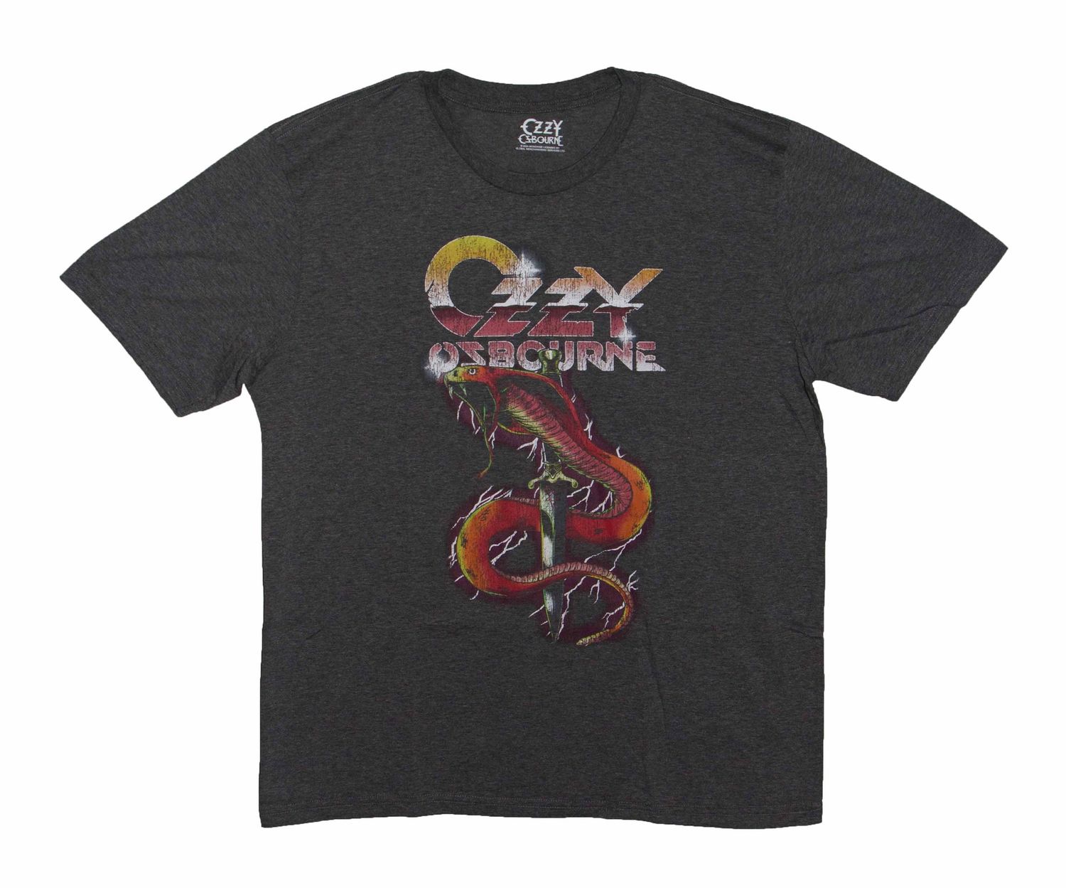 Ozzy Osbourne Vintage Snakes - Heather Grey