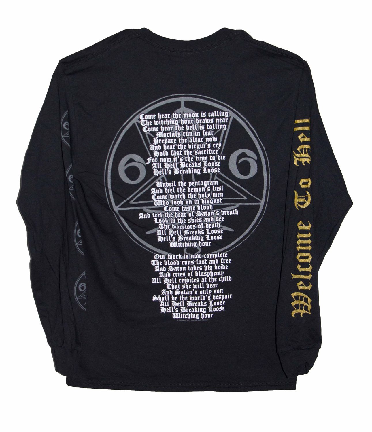 Venom - Welcome To Hell Longsleeve - BLK