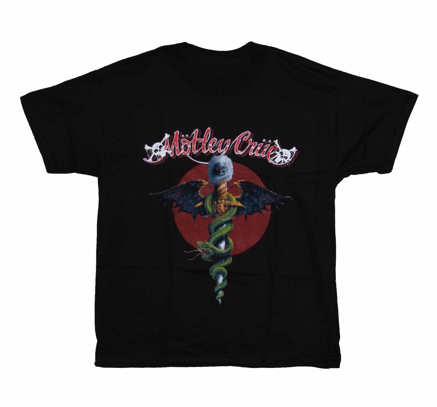 Motley Crue - Dr. Feelgood Circle Youth Tee - BKL