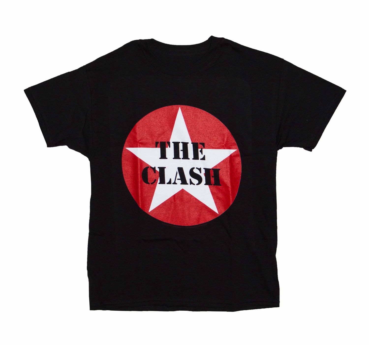 The Clash Star Badge Youth Tee - BLK