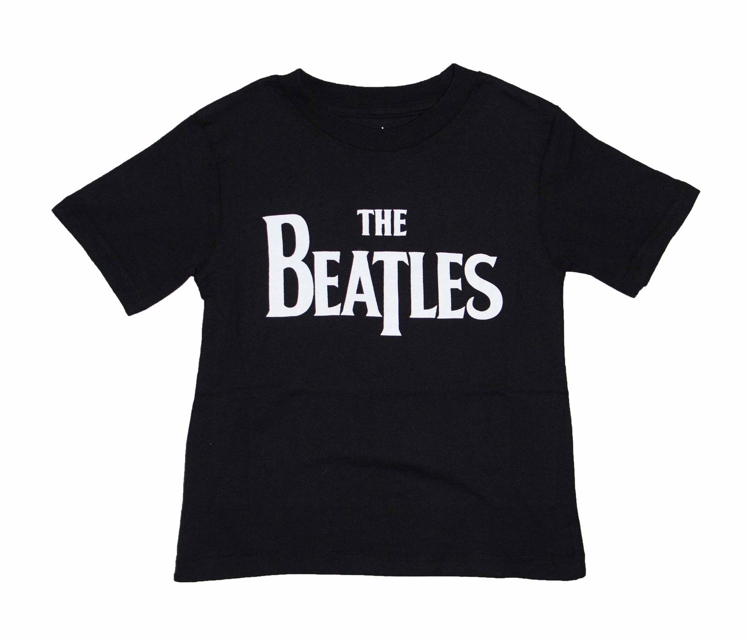 The Beatles - Drop T Logo Youth Tee - BLK