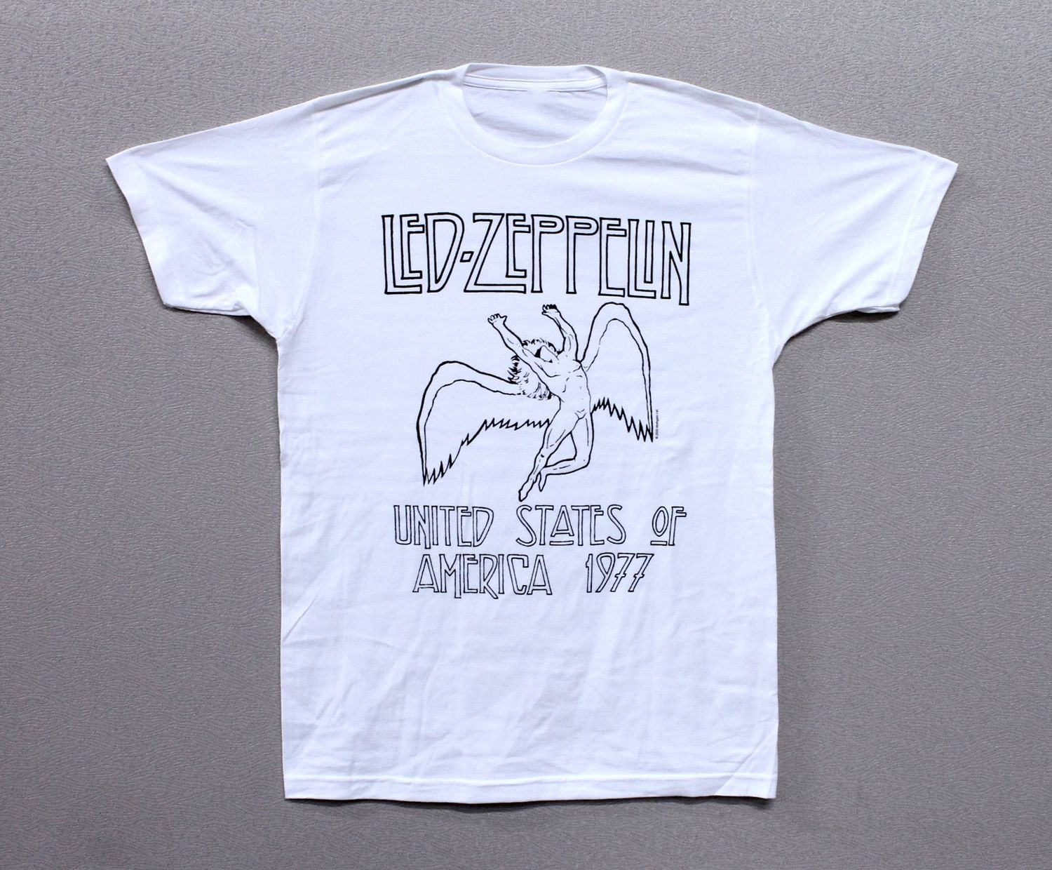 Led Zeppelin US Tour 77 - White