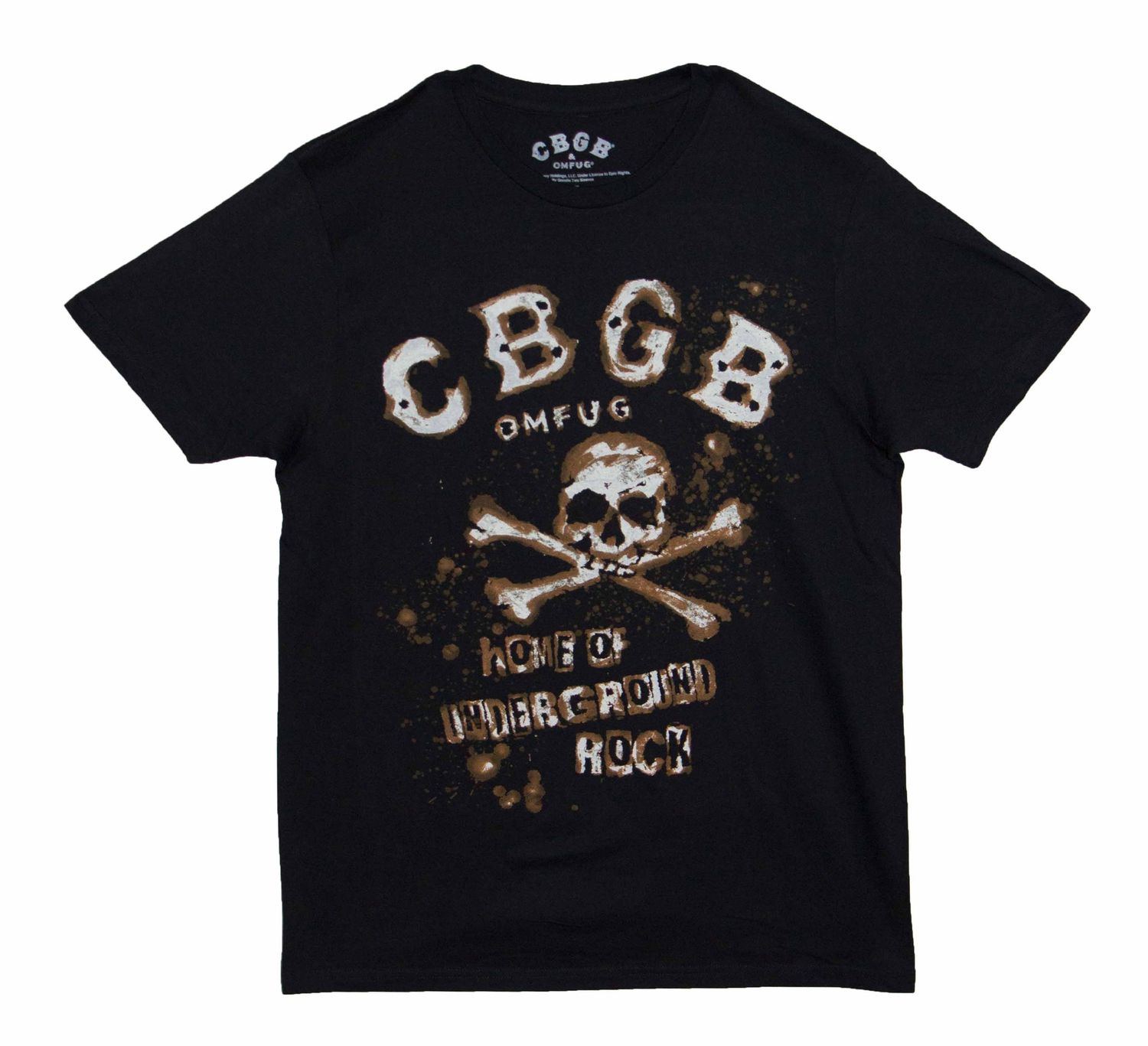CBGB Punk Skull - BLK