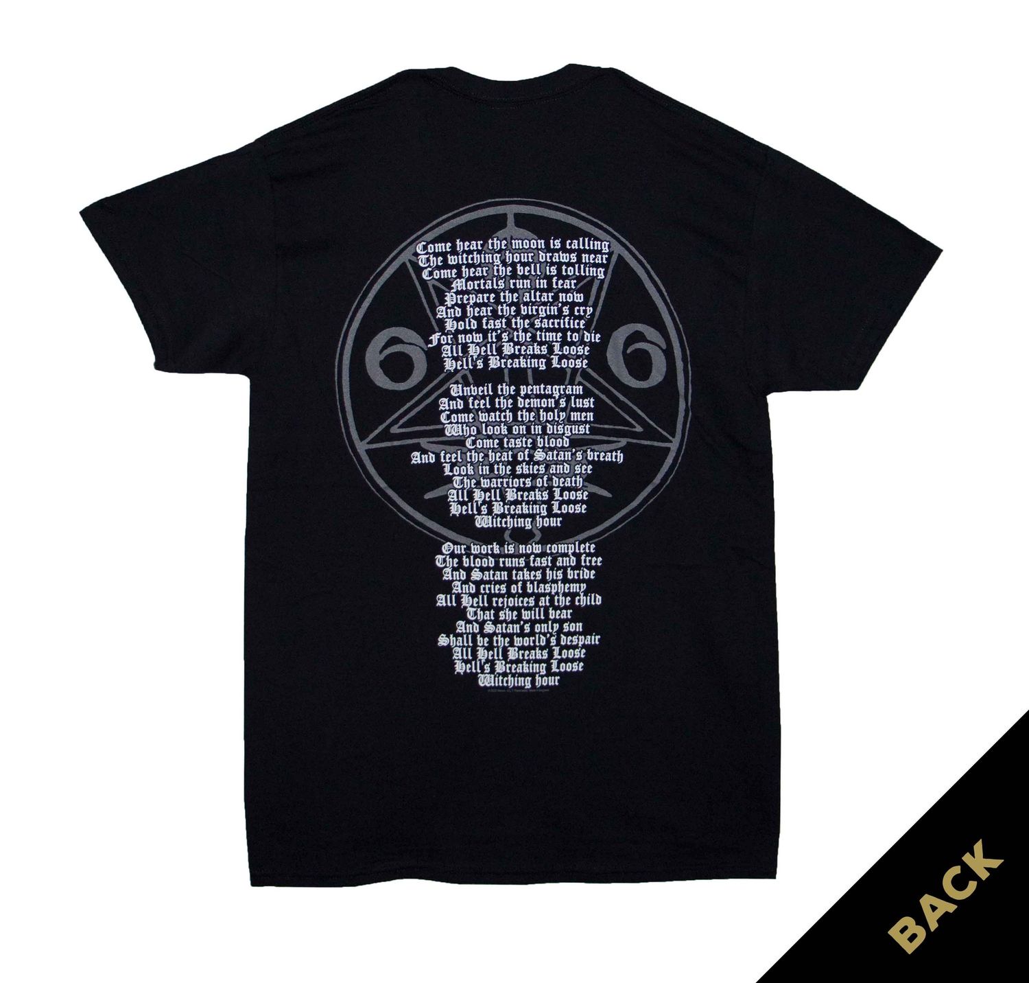 Venom Welcome to Hell Gold-BLK