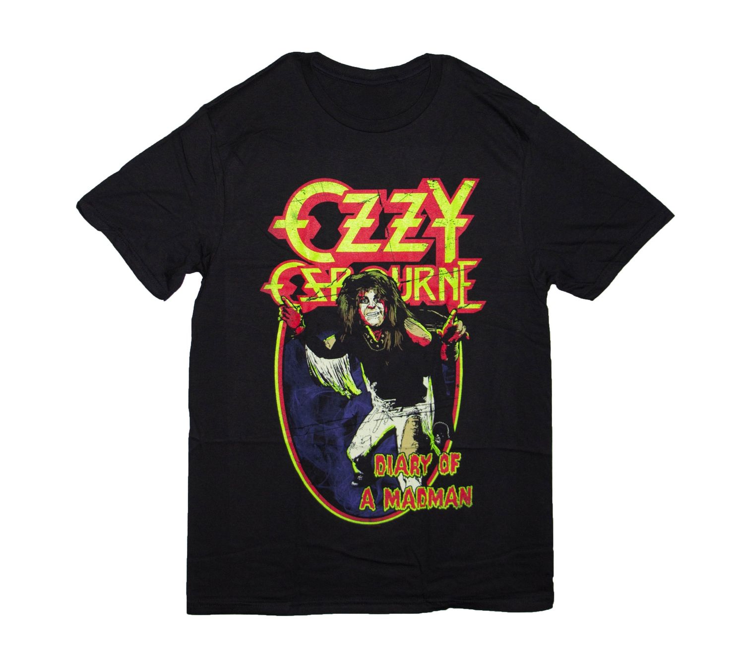 Ozzy Osbourne - Diary Of A Madman Cartoon - BLK