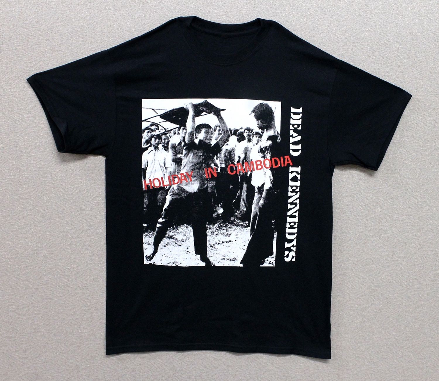 Dead Kennedys Cambodia Cover- Black
