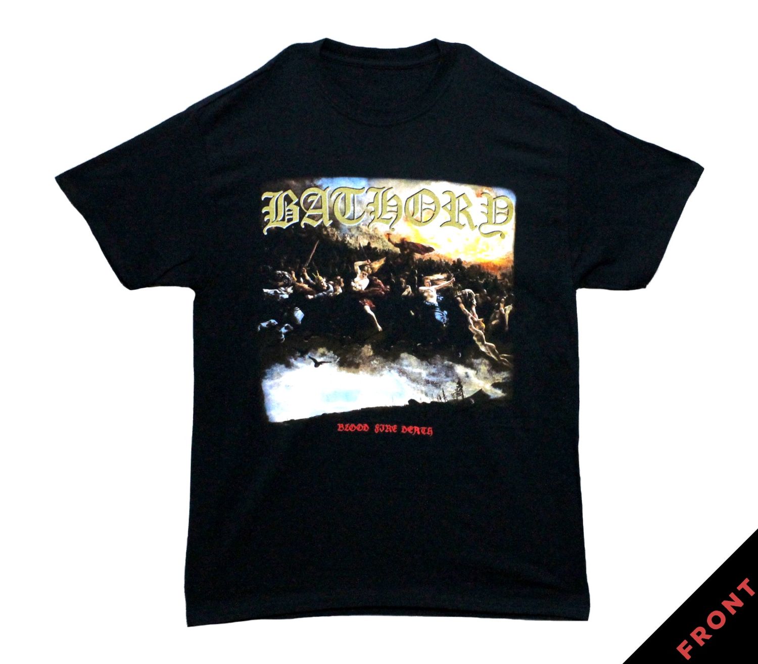 Bathory Blood Fire Death - Black