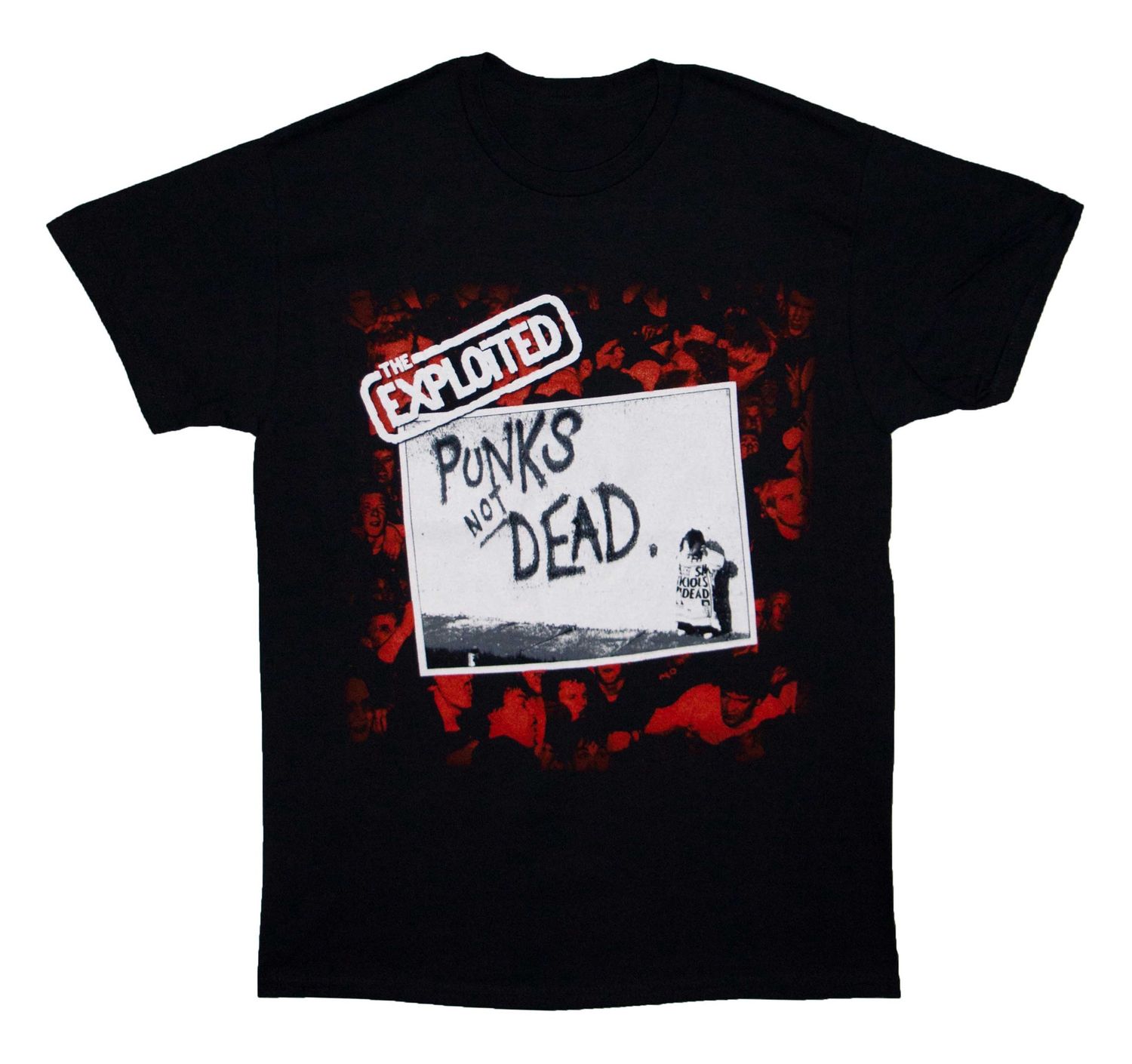 The Exploited Punks Not Dead - Black