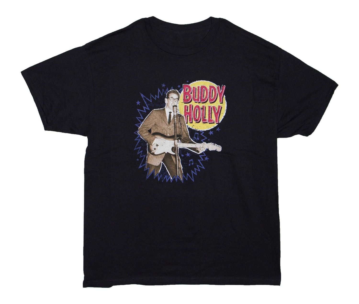 Buddy Holly - Music Burst - BLK