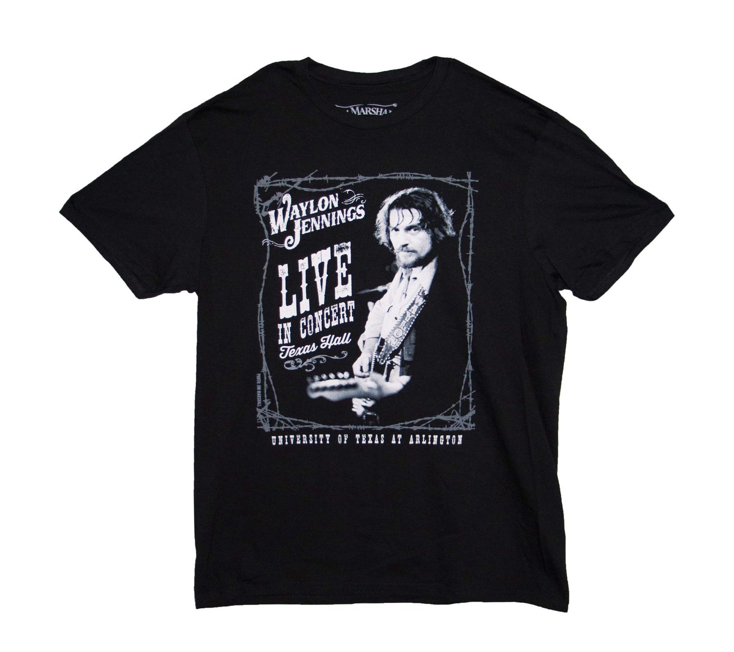 Waylon Jennings - Live In Concert - BLK