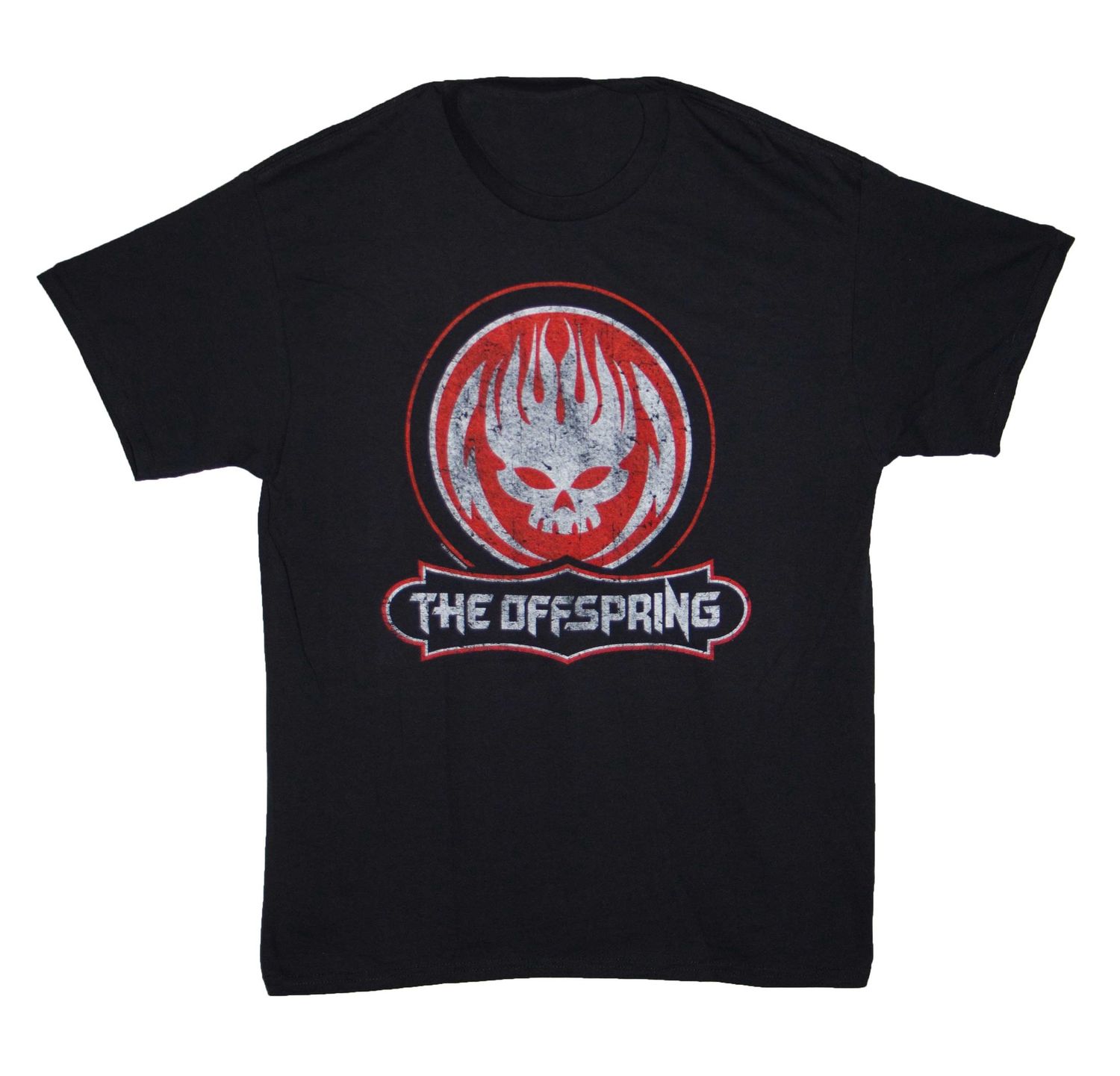 The Offspring - Distressed Skull - BLK