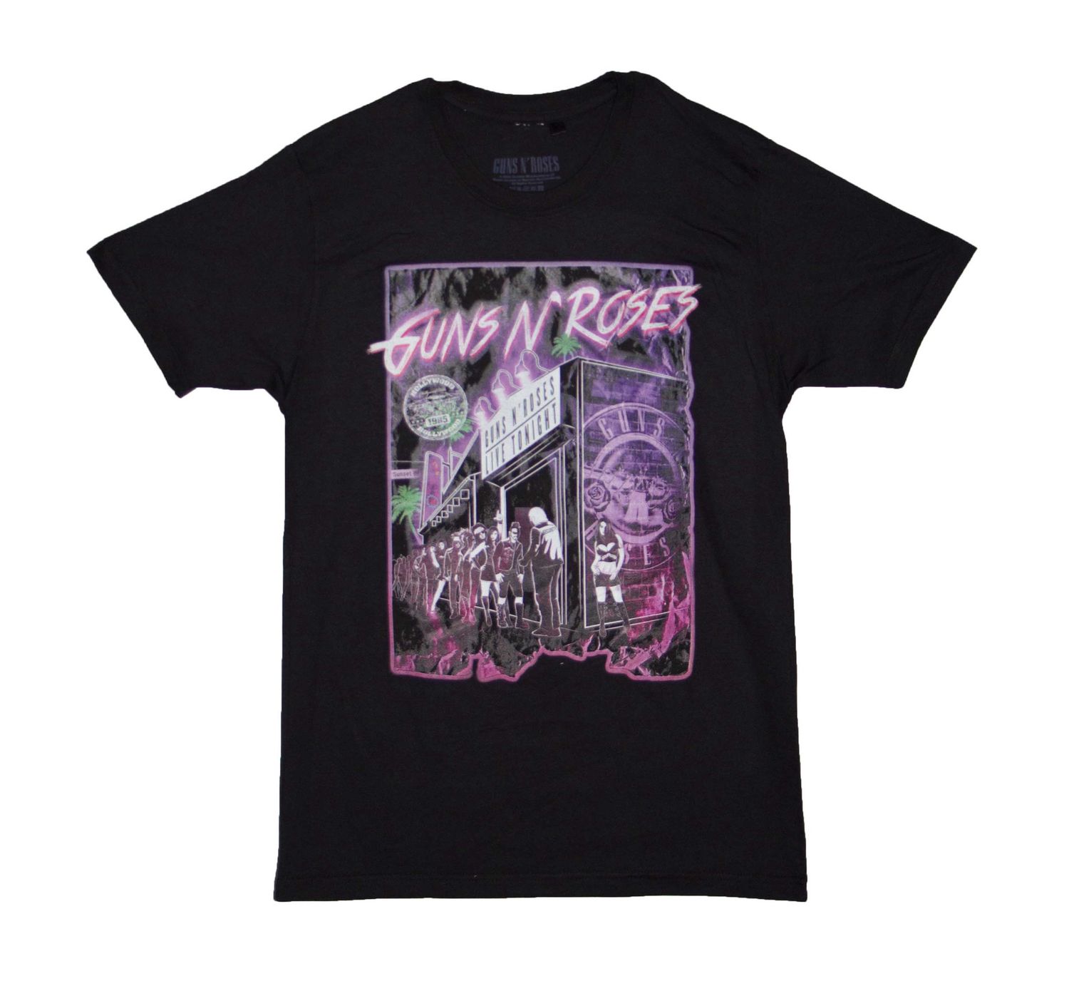 Guns N Roses - Neon Sunset Blvd. - BLK