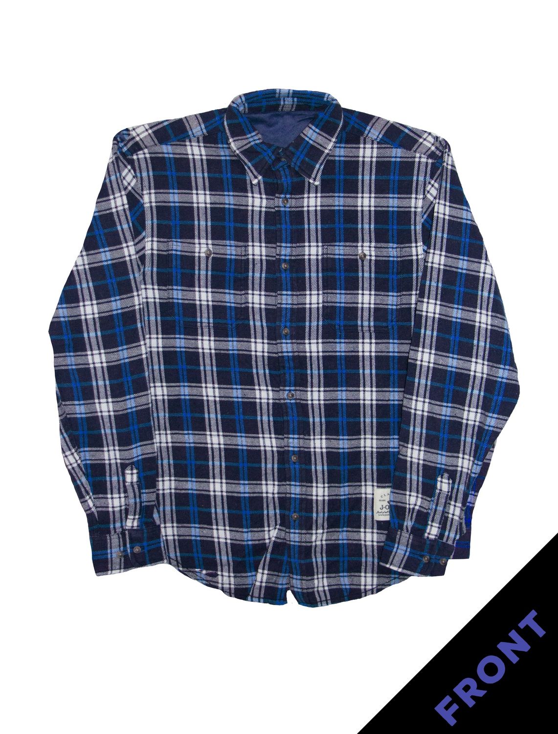 Guns 'N' Roses - Use Your Illusion 2 Flannel - Cyan Tartan