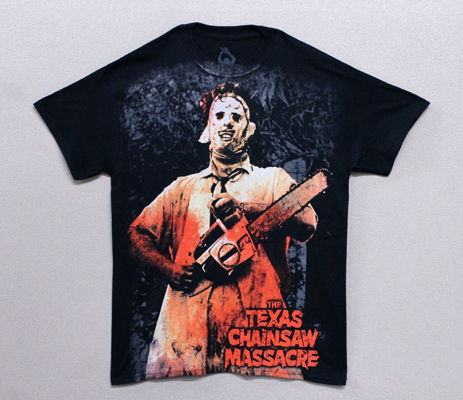 TCM Leatherface Colour Subway Tee - Black