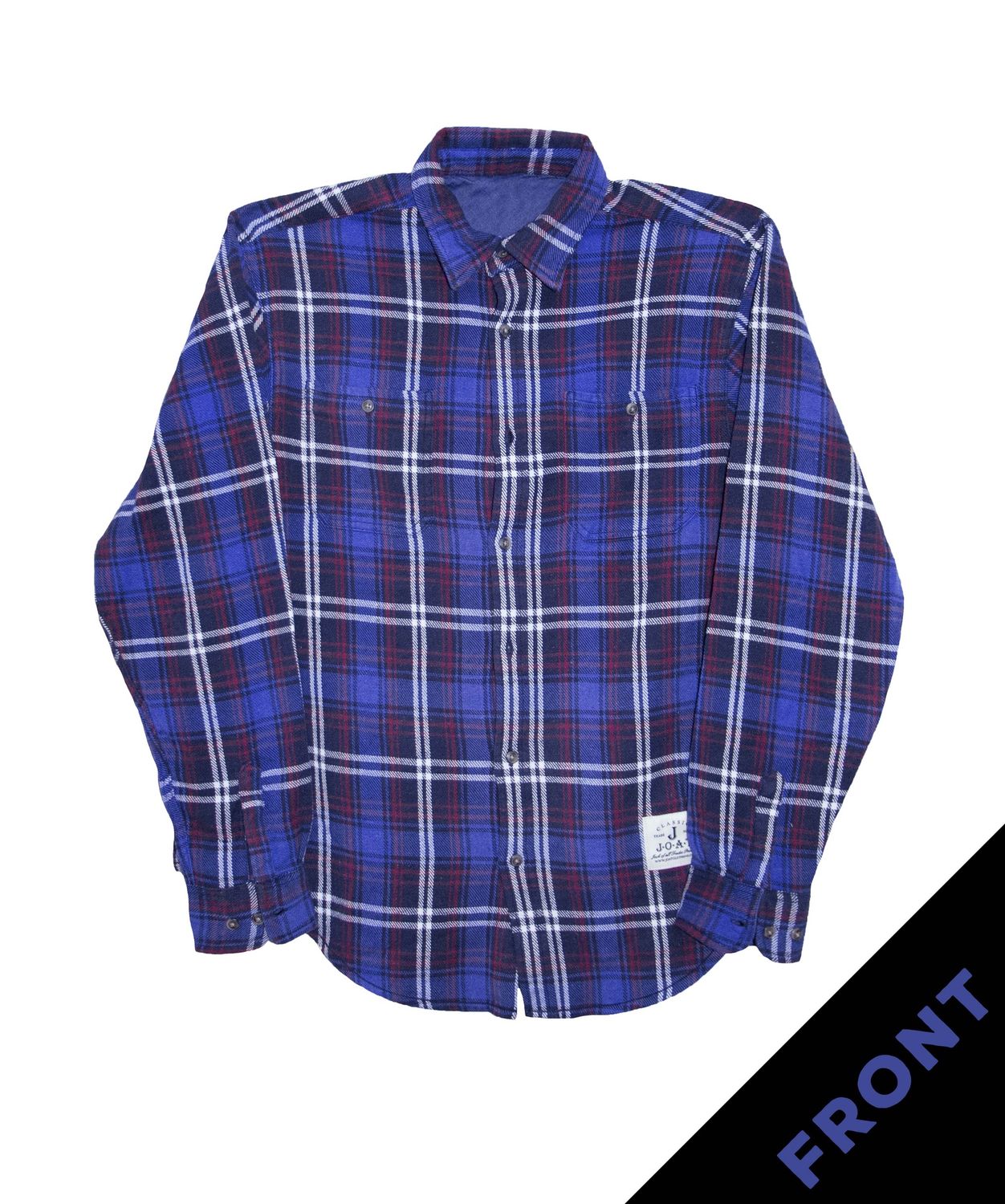 Rolling Stones - Voodoo Flannel - Royal Blue Tartan