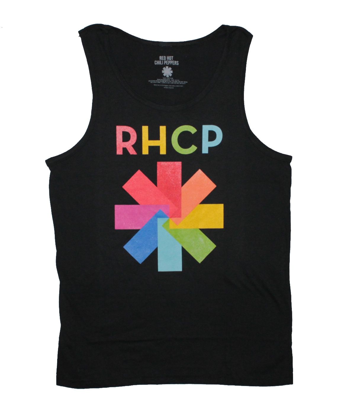 Red Hot Chili Peppers Colourful Tank - BLK