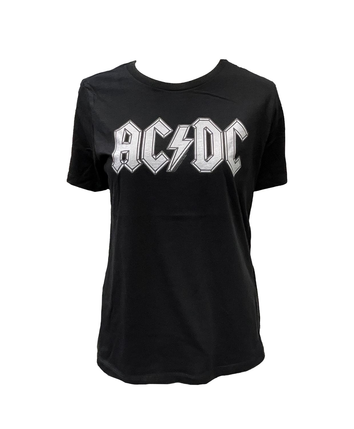 ACDC - Patch Logo Women's Tee - BLK