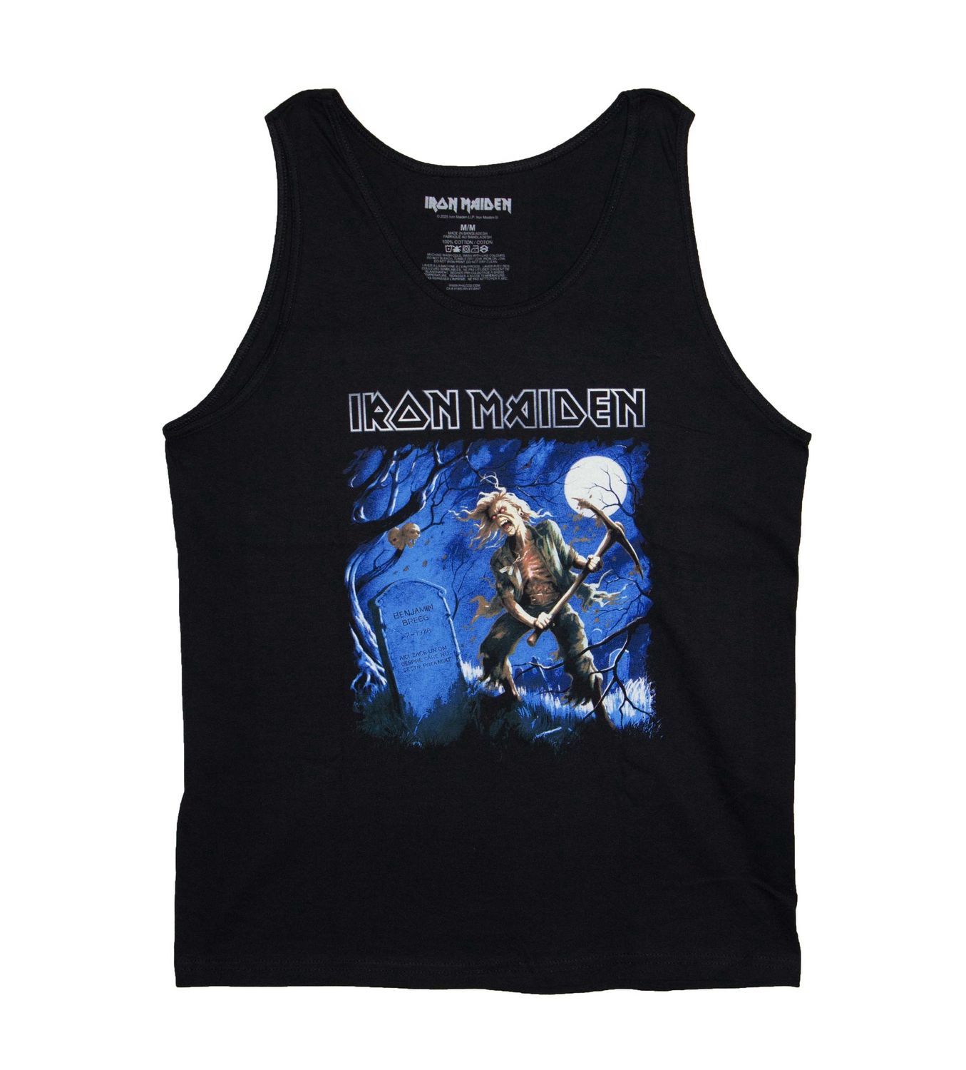 Iron Maiden - Benjamin Breeg Muscle / Tank Top - BLK