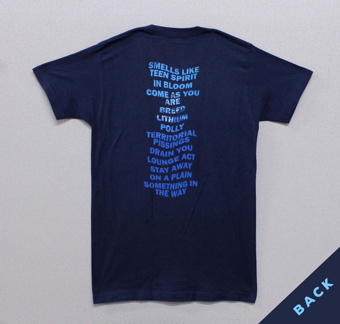 Nirvana Nevermind Logo - Navy