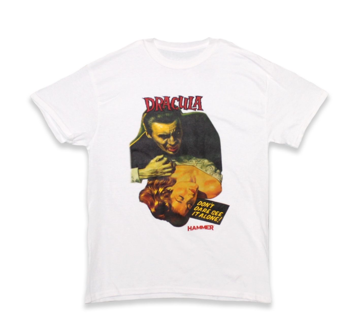 Dracula Hammer Poster - White