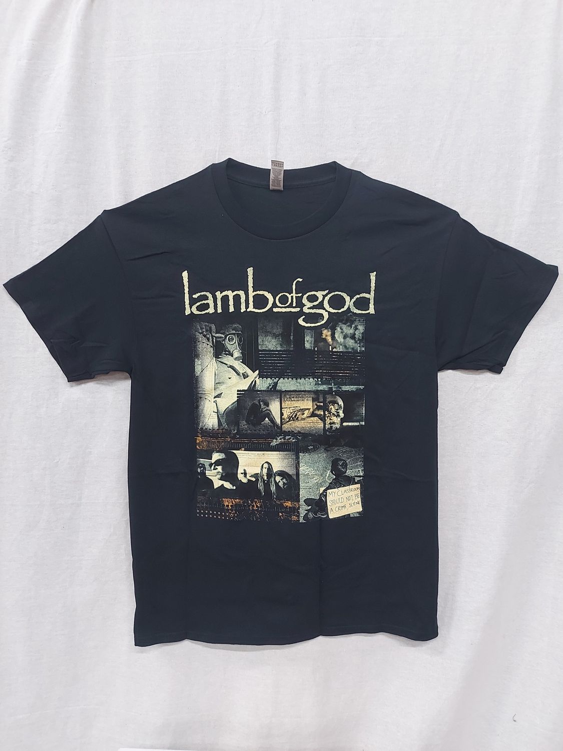Lamb Of God - Album Collage - BLK