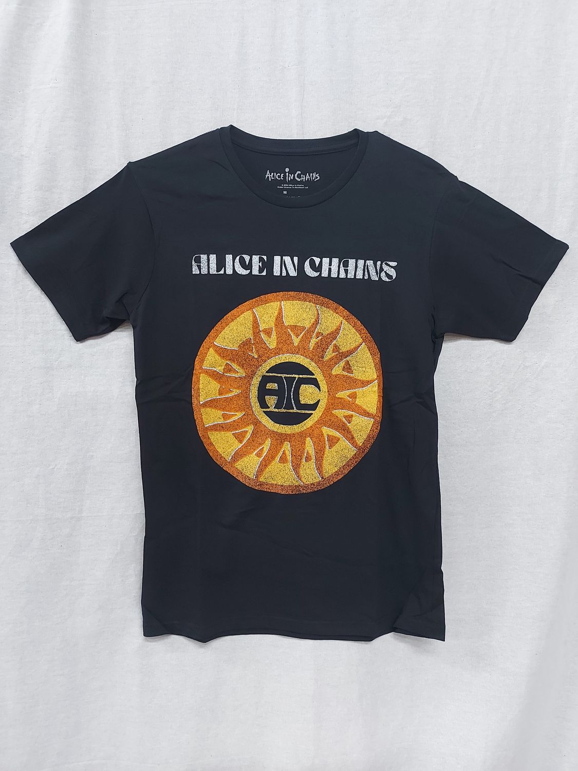 Alice In Chains - Circle Sun Logo - BLK