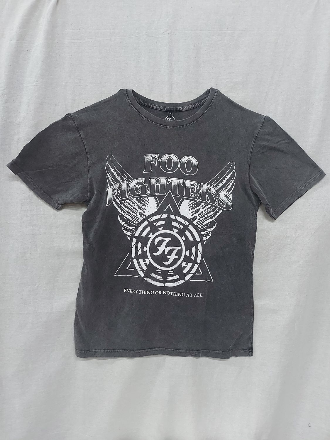 Foo Fighters - EONAA Logo - STONEWASH GREY