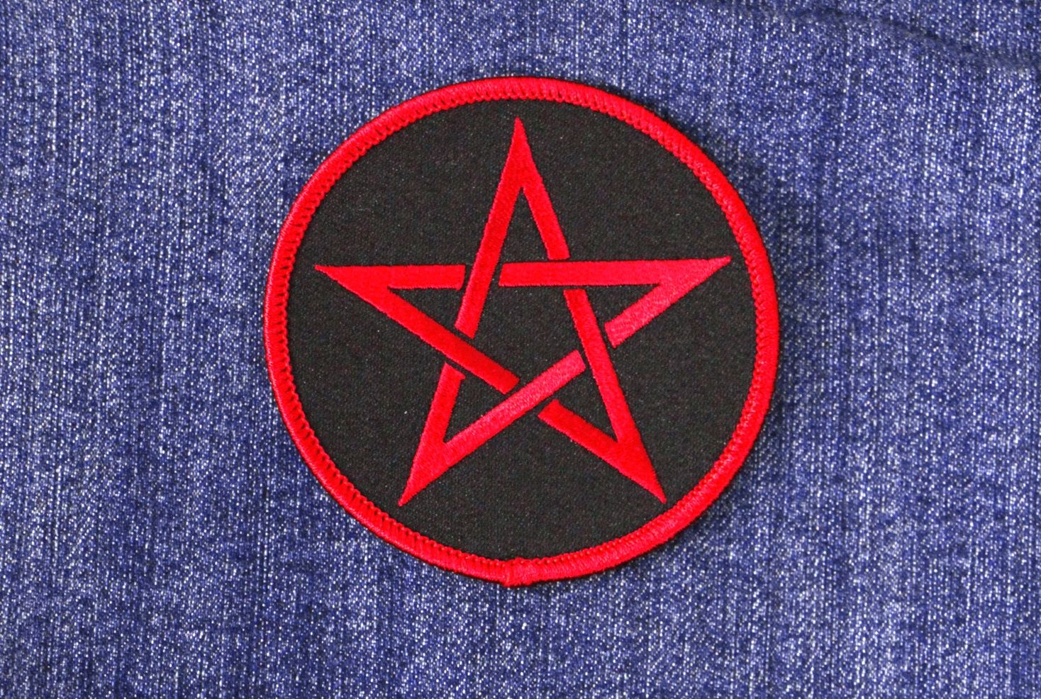 Generic Pentagram Iron-On Patch