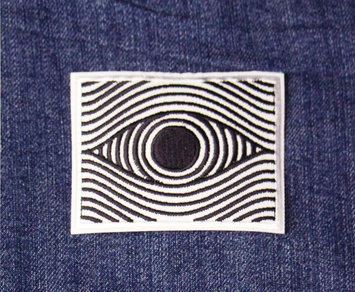 60S Illusion Eye Iron-On Patch