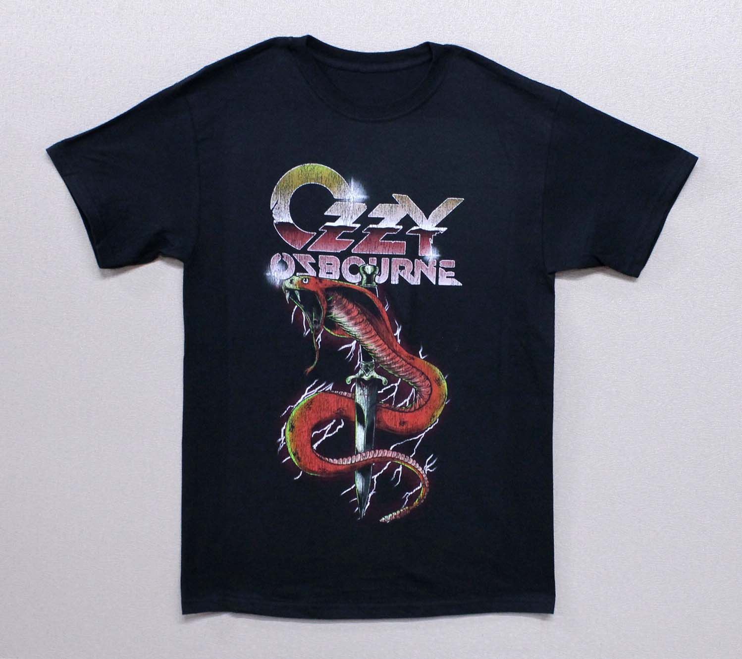 Ozzy Osbourne Vintage Snake - Black
