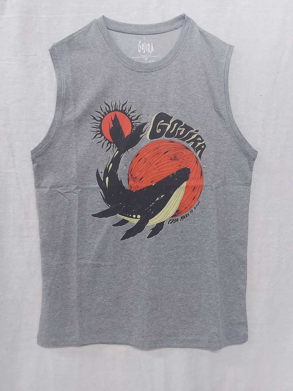Gojira - Psychedelic Mars to Sirius Tank Top - GREY