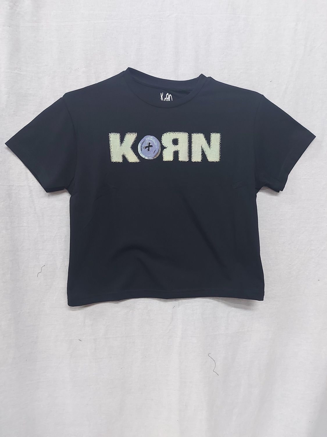 Korn - Doll Issues Women's Crop - BLK
