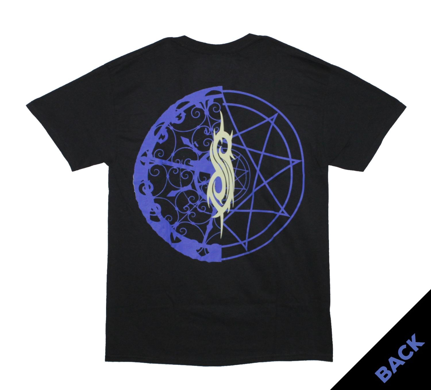 Slipknot Blue Numbers - Black