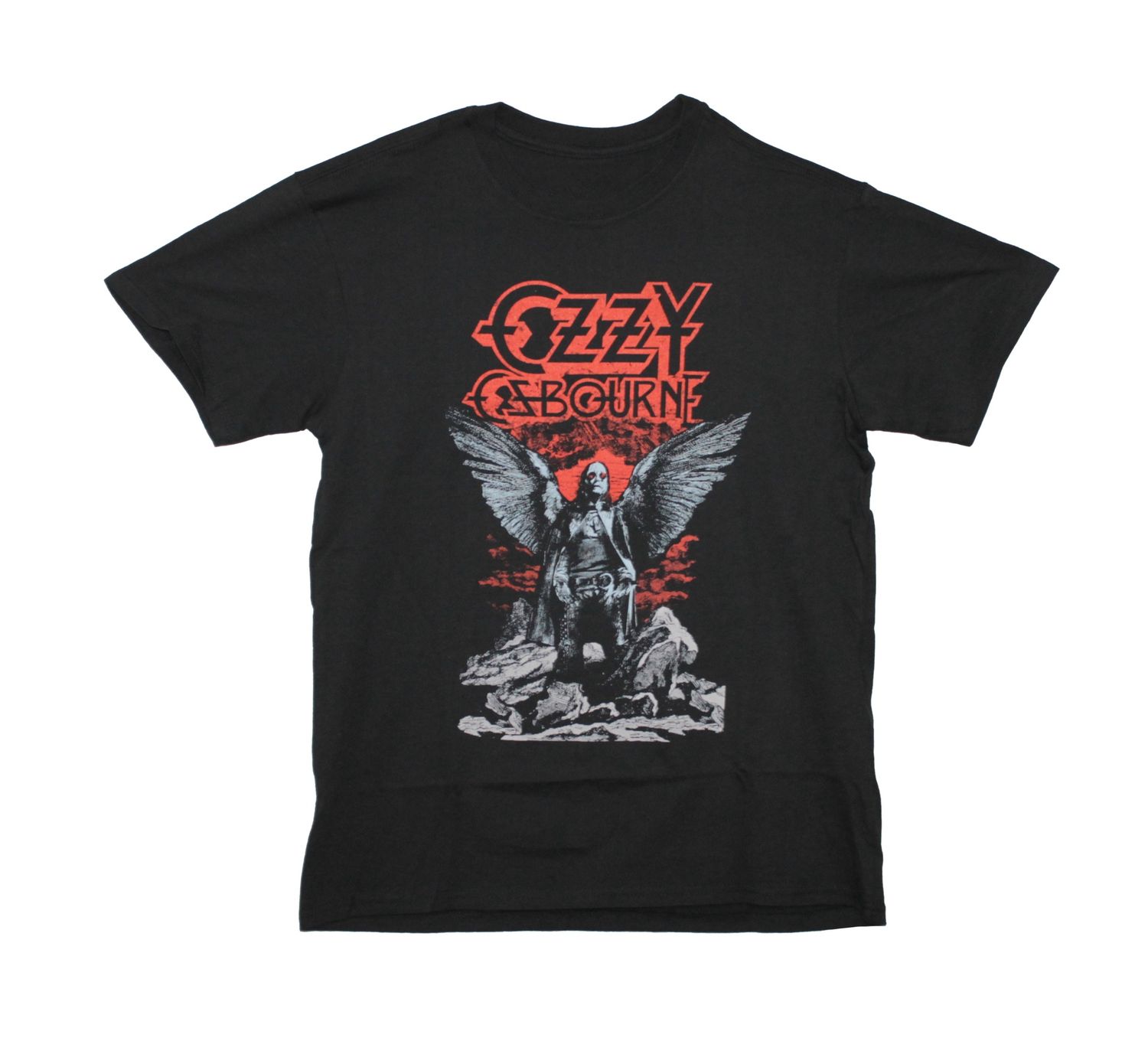 Ozzy Osbourne - Red Rain Angel Wings - Black
