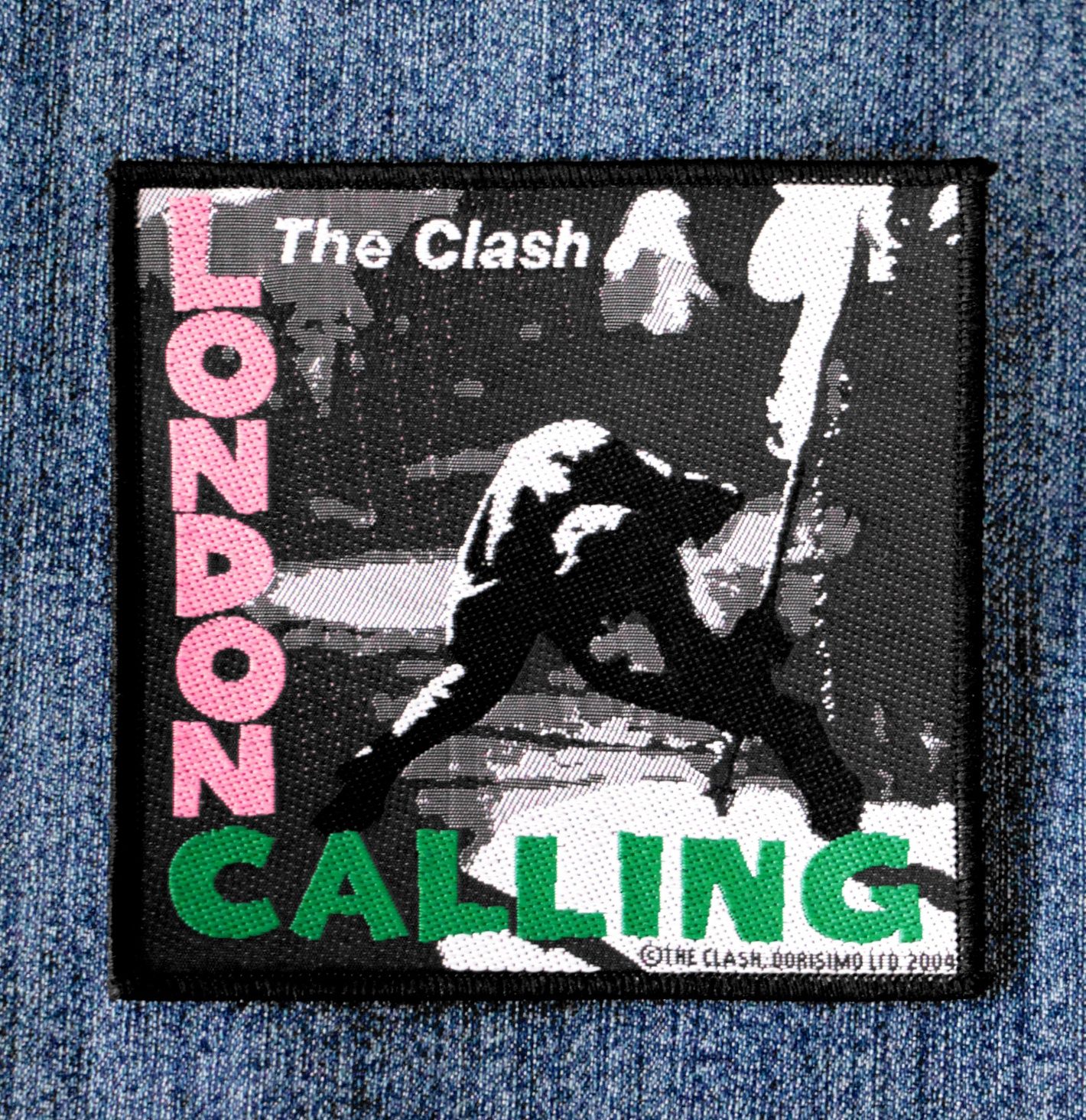 The Clash London Calling Sew-On Patch