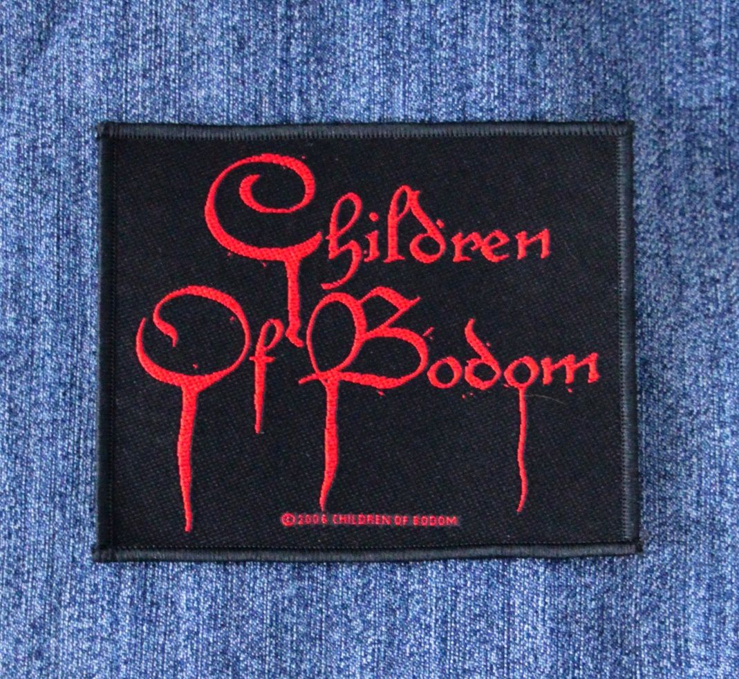 Children of Bodom Bloody Logo Sew-On Patch