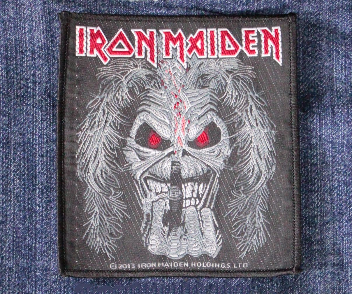 Iron Maiden Finger Sew-On Patch