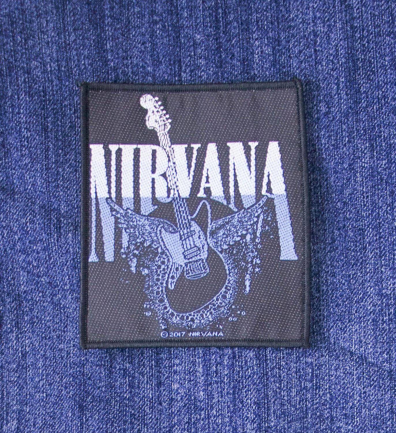 Nirvana Guitar Sew-On Patch