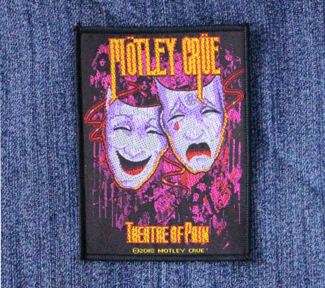 Motley Crue theater of Pain Sew-On Patch