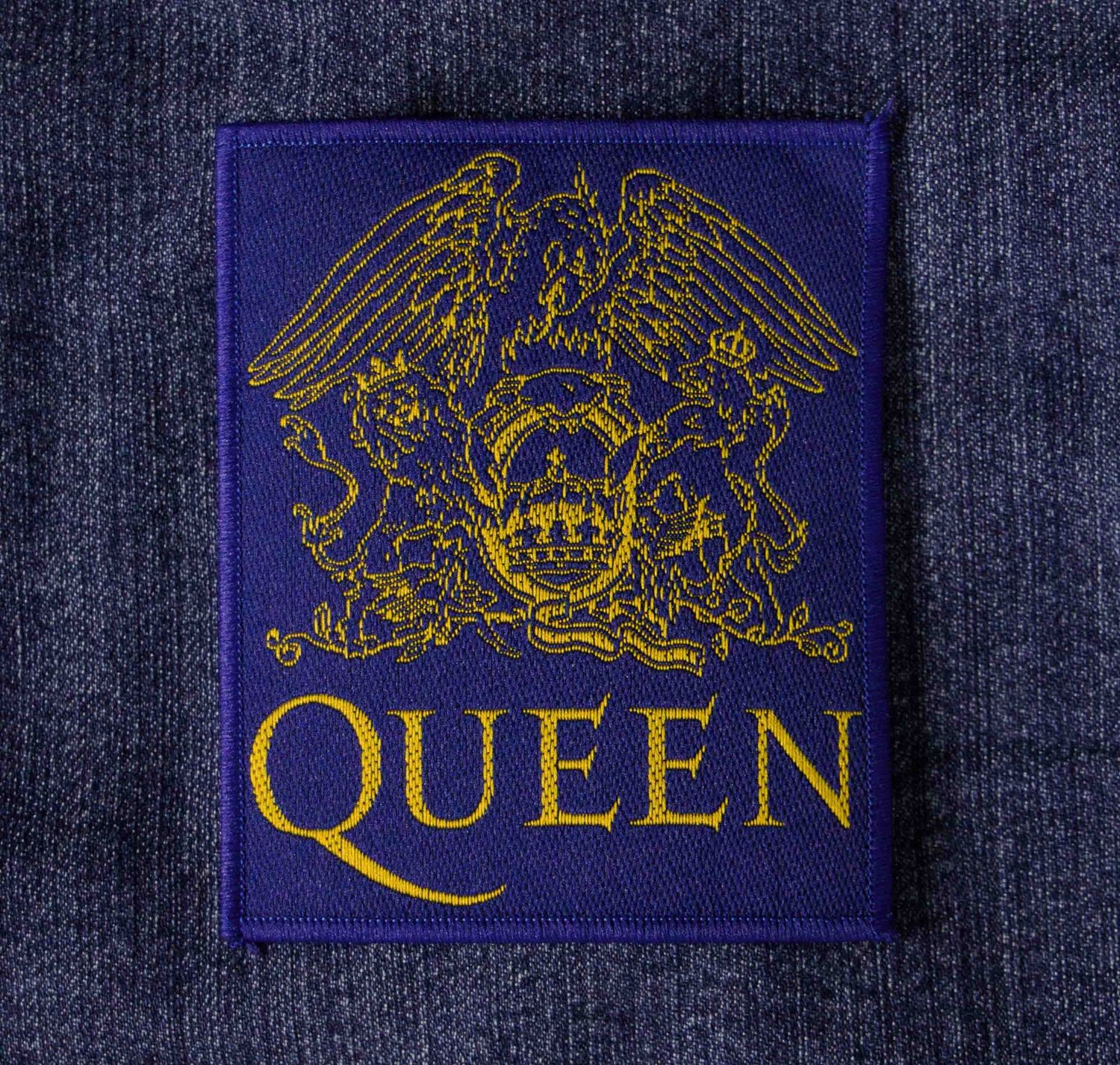 Queen Royal Blue Sew-On Patch