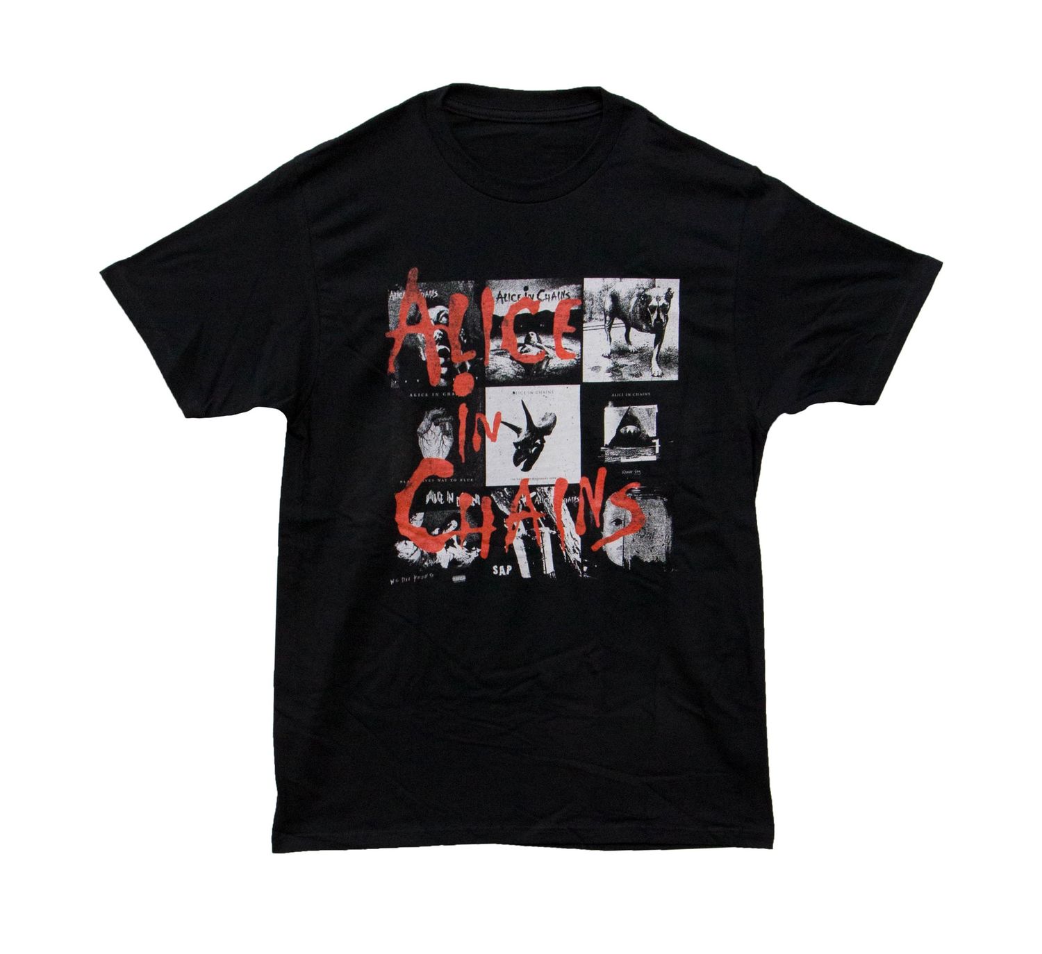 Alice in Chains - Album Covers Multiple - BLK
