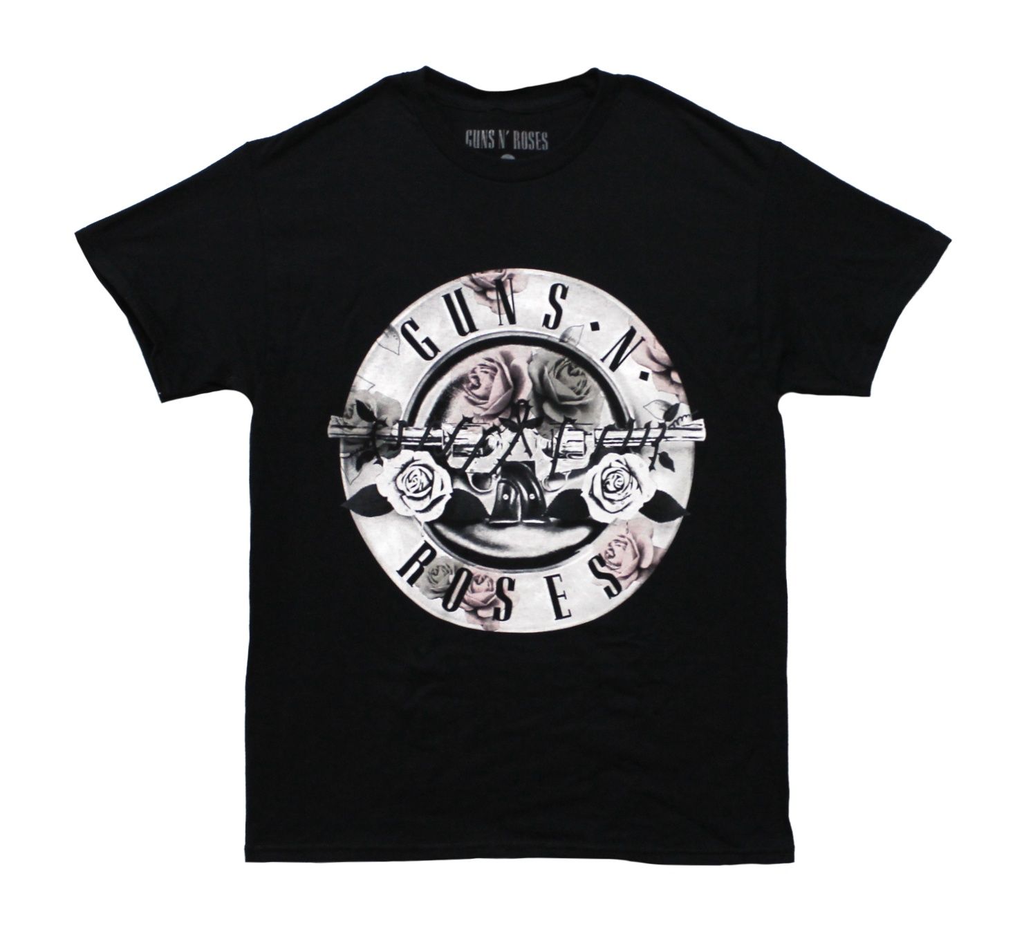 Guns n Roses Floral Fill Bullet - Black