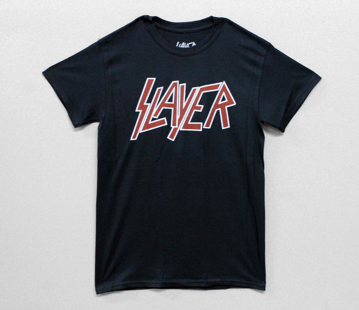 Slayer Logo Font White Outline