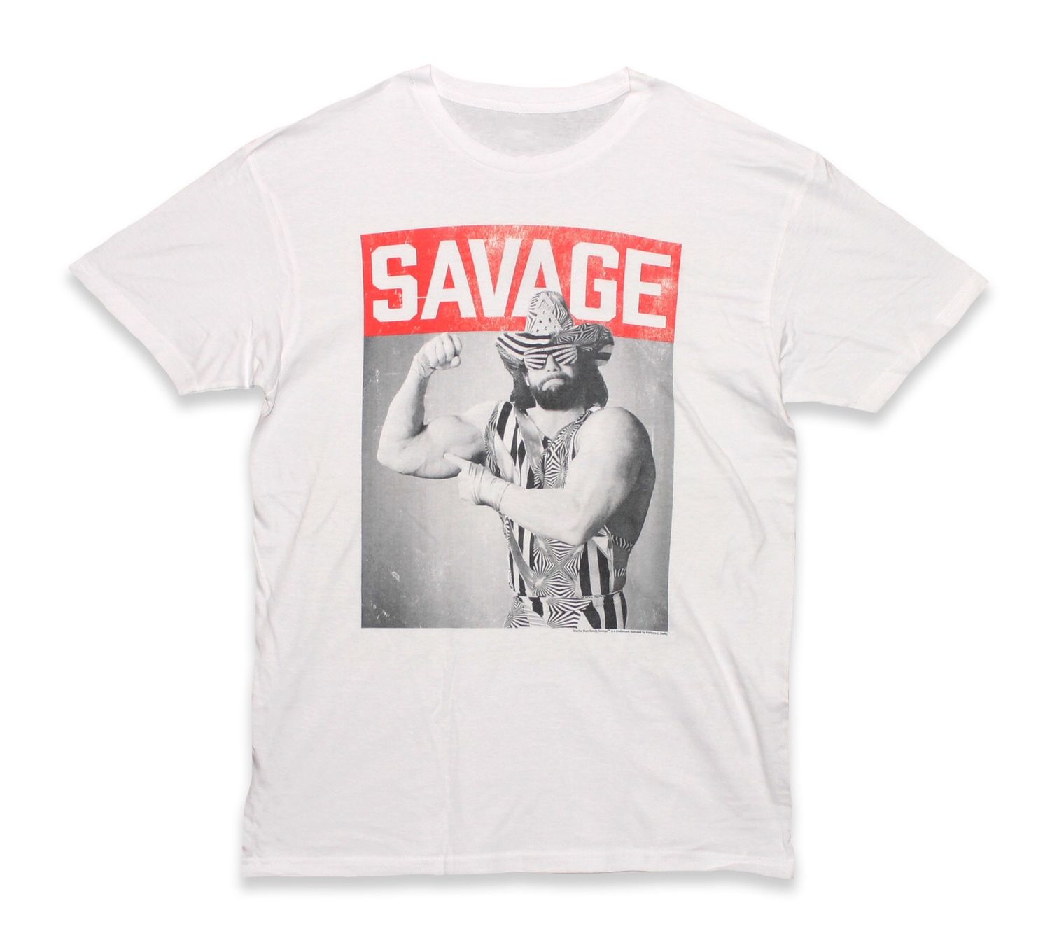 Macho Man Savage Flex - White