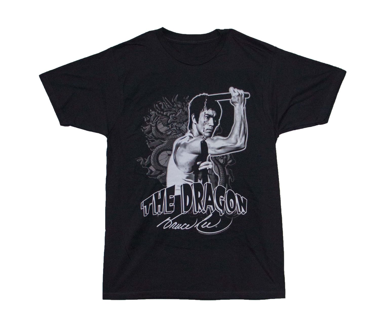 Bruce Lee - Dragon &amp; Nunchucks - BLK