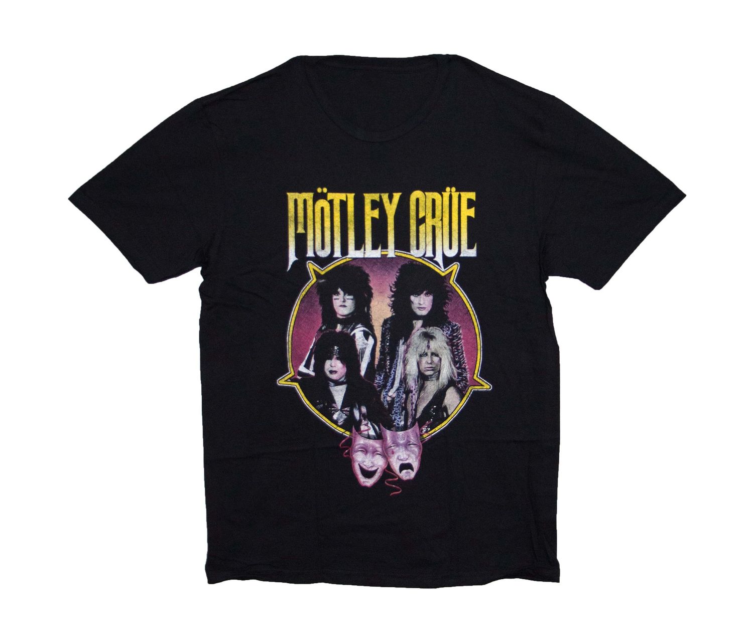 Motley Crue - Theatre Of Pain Band Portrait -BLK